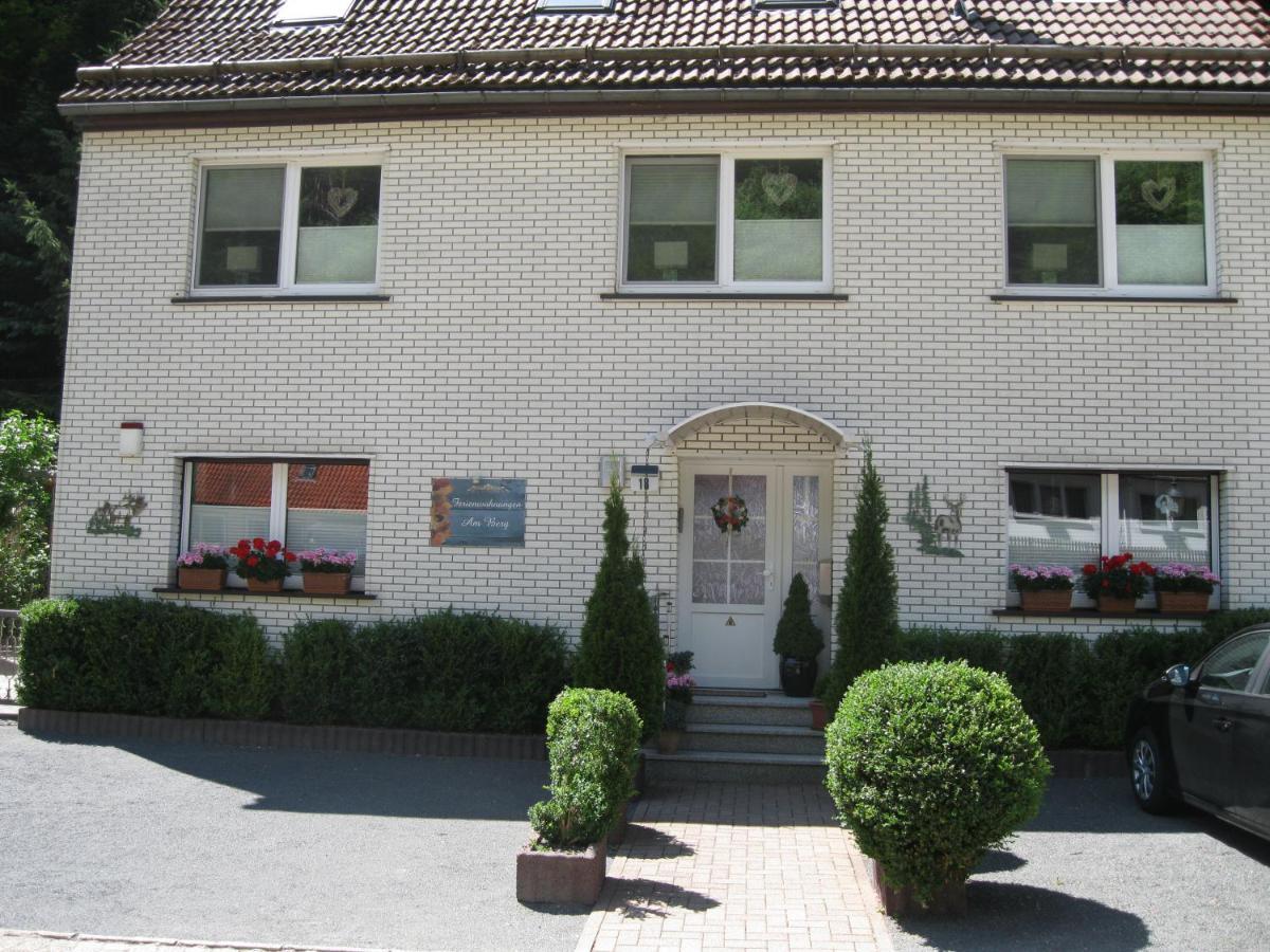 Ferienwohnung Schwarzer Hirsch Wieda Extérieur photo