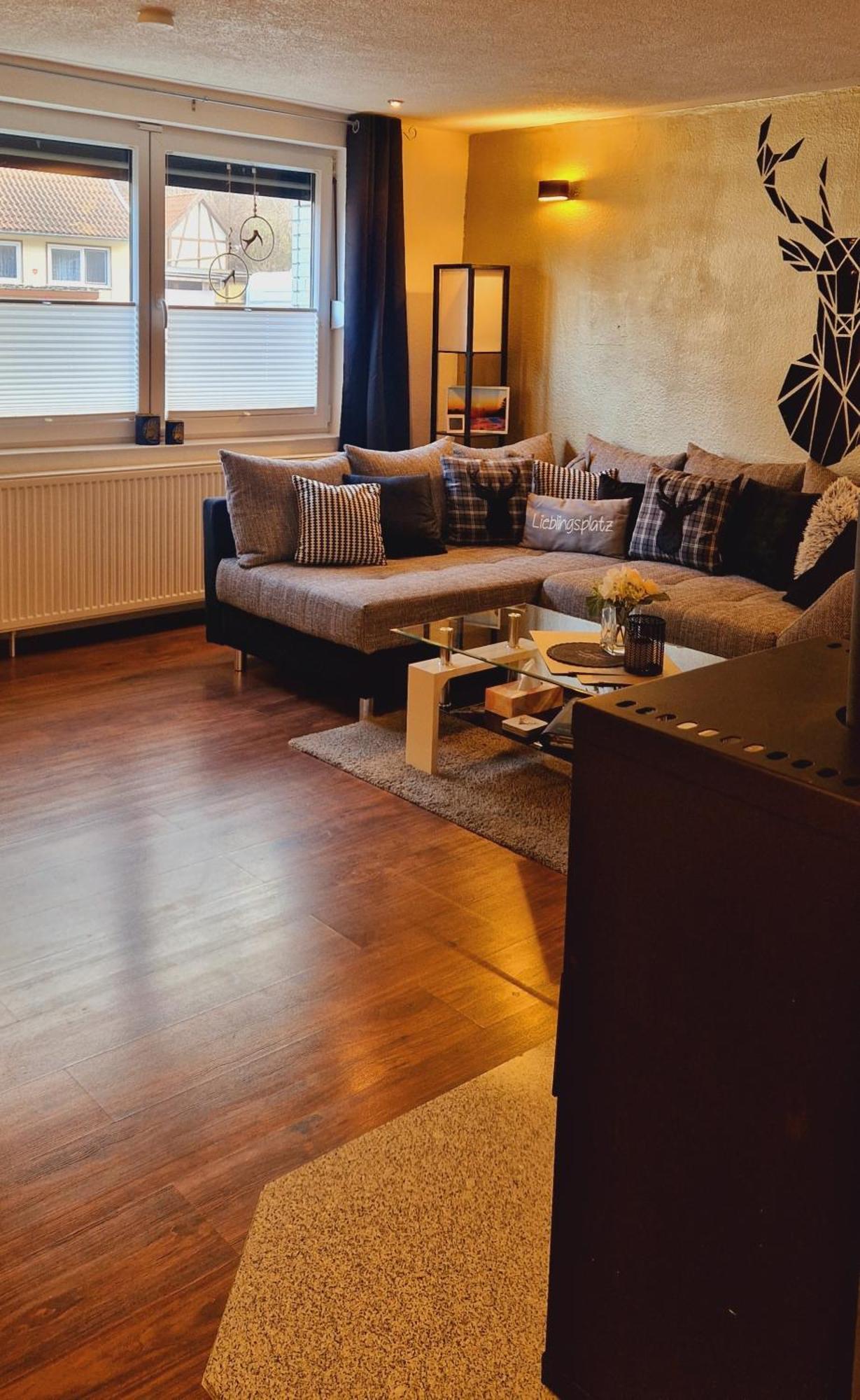 Ferienwohnung Schwarzer Hirsch Wieda Extérieur photo